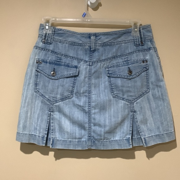 Jean skirt with shorts - Picture 6 of 12
